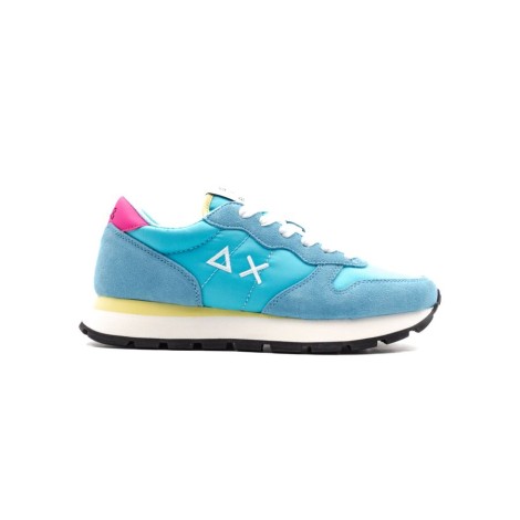 Sneakers Donna Azzurro SUN68 Pelle