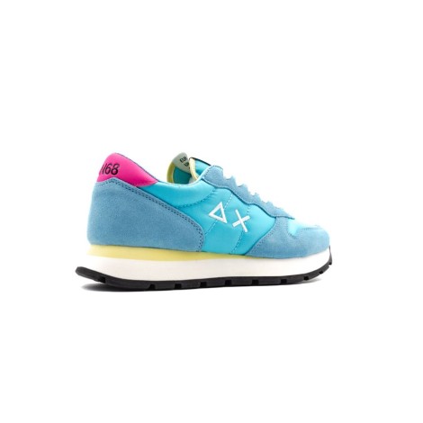 Sneakers Donna Azzurro SUN68 Pelle