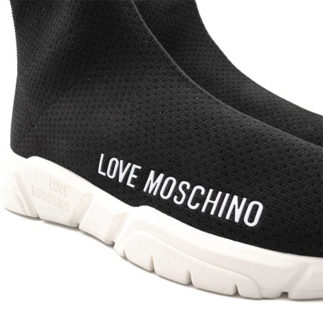 Sneakers Donna Nero LOVE MOSCHINO Pelle