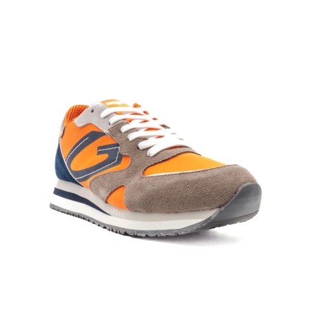 Sneakers Uomo Orange ALBERTO GUARDIANI Pelle