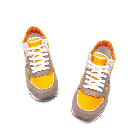 Sneakers Uomo Orange ALBERTO GUARDIANI Pelle