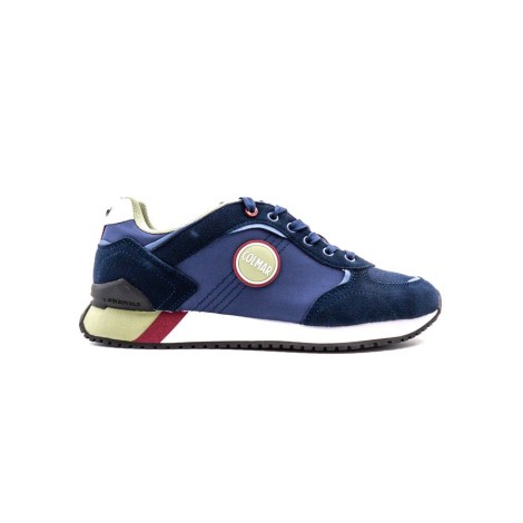 Sneakers Uomo NAVY -SAGE GREEN-BURGUNDY COLMAR Pelle