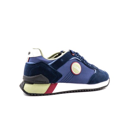 Sneakers Uomo NAVY -SAGE GREEN-BURGUNDY COLMAR Pelle