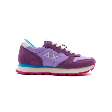 Sneakers Donna Lilla SUN68 Pelle