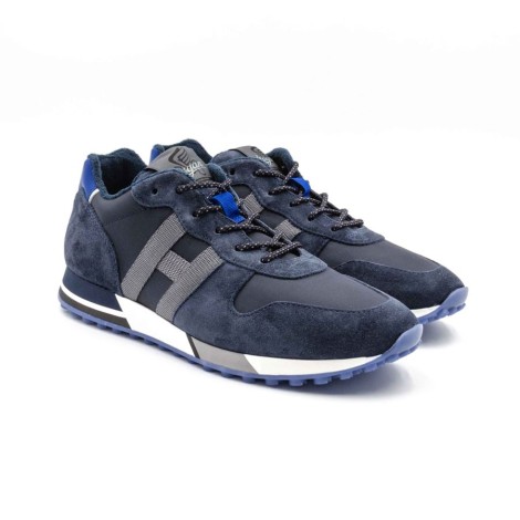 Sneakers Uomo Blu+grigio HOGAN     Pelle