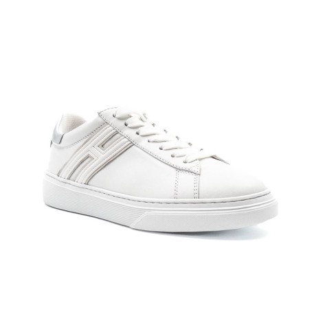 Sneakers Donna Bianco+argento HOGAN     Pelle