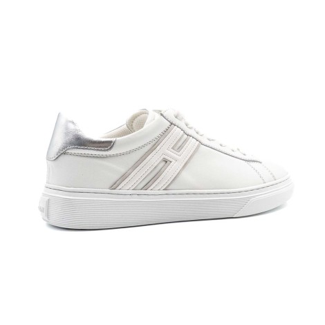 Sneakers Donna Bianco+argento HOGAN     Pelle