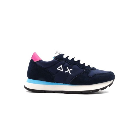 Sneakers Donna Navy blue SUN68 Pelle