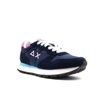 Sneakers Donna Navy blue SUN68 Pelle