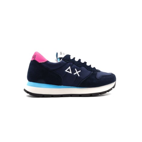 Sneakers Donna Navy blue SUN68 Pelle