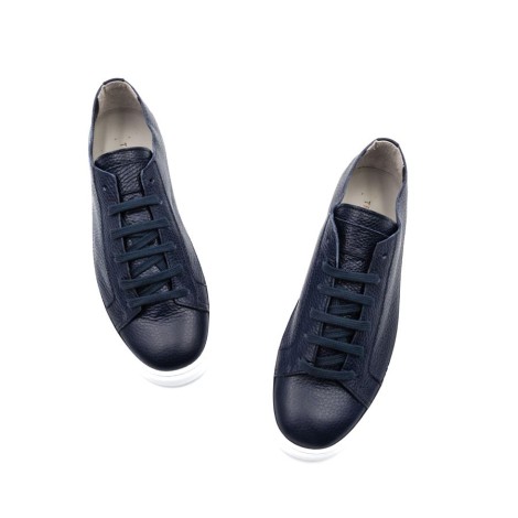 Sneakers Uomo Blu TRE EMME Pelle