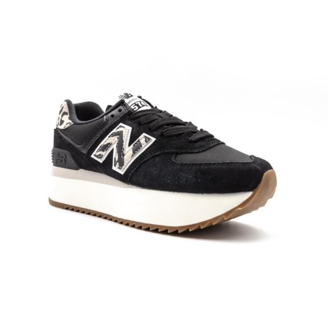 Sneakers Donna Black NEW BALANCE Pelle