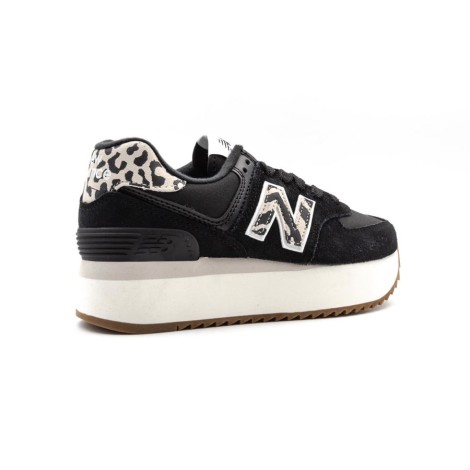 Sneakers Donna Black NEW BALANCE Pelle