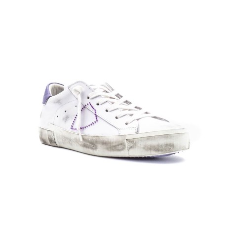 Sneakers Donna BLANC VIOLET PHILIPPE MODEL Pelle