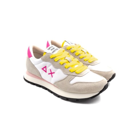 Sneakers Donna Bianco SUN68 Pelle