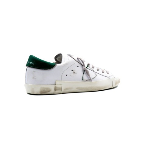 Sneakers Uomo BLANC VERT PHILIPPE MODEL Pelle