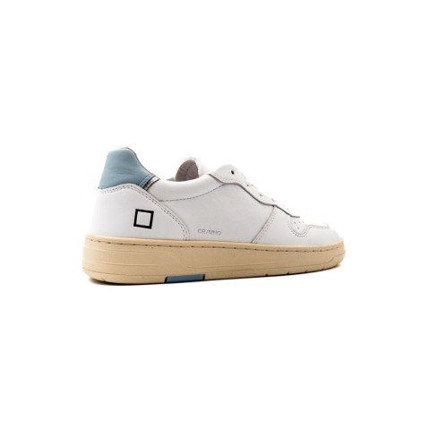 Sneakers Donna WHITE-SKY D.A.T.E.  Pelle