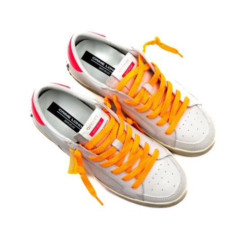 Sneakers Donna Bianco CRIME LONDON Pelle