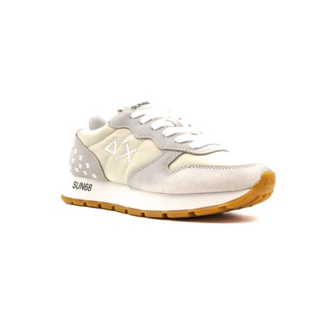 Sneakers Donna Bianco panna SUN68 Pelle