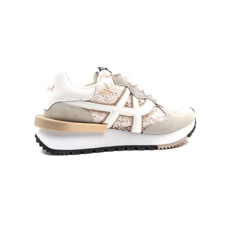 Sneakers Donna WHITE/PINKSALT ASH Pelle