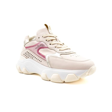 Sneakers Donna Rosa+platino HOGAN     Pelle