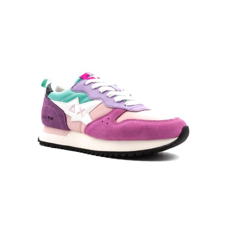 Sneakers Donna ROSA/CICLAMINO SUN68 Pelle