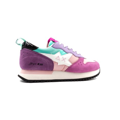 Sneakers Donna ROSA/CICLAMINO SUN68 Pelle