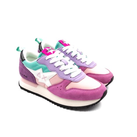 Sneakers Donna ROSA/CICLAMINO SUN68 Pelle