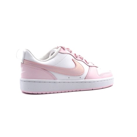 Sneakers Bambino WHITE PINK NIKE Pelle