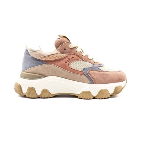 Sneakers Donna ROSA NAT+ARG HOGAN     Pelle