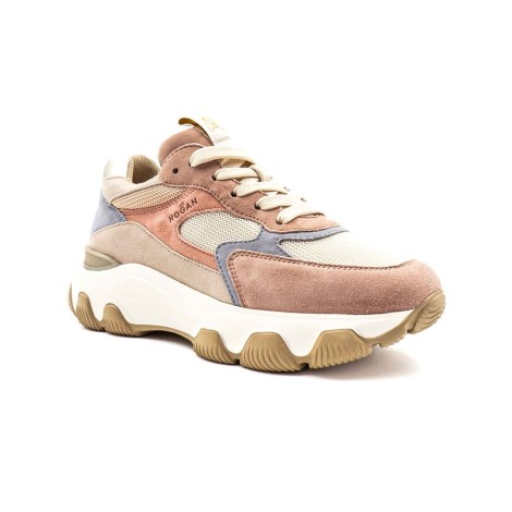 Sneakers Donna ROSA NAT+ARG HOGAN     Pelle