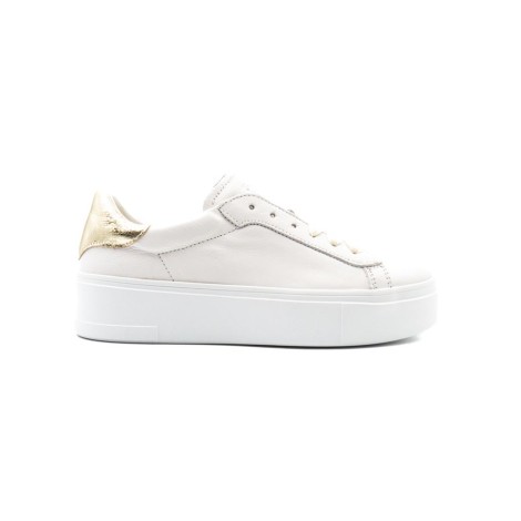 Sneakers Donna Bianco platino FRAU Pelle