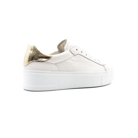 Sneakers Donna Bianco platino FRAU Pelle