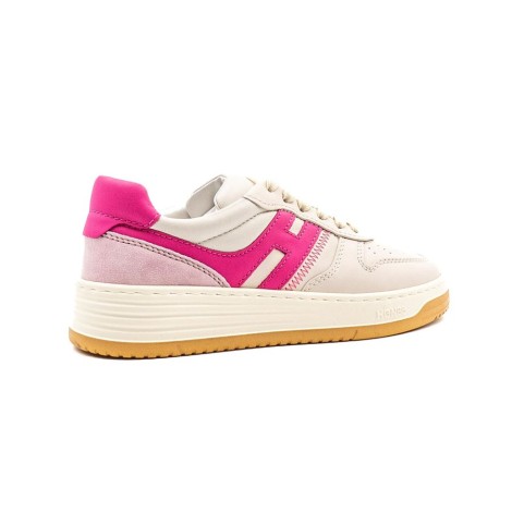 Sneakers Donna YOGURT+FUXIA HOGAN     Pelle