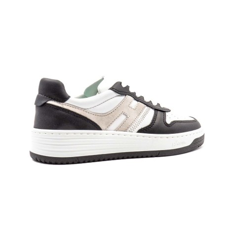 Sneakers Donna Bianco+nero HOGAN     Pelle