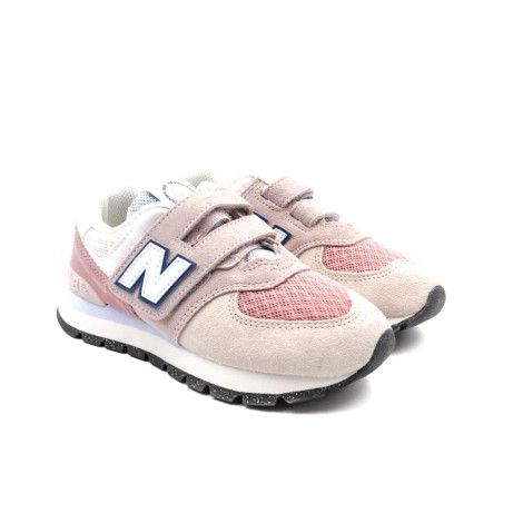 Sneakers Bambino HAZY ROSE NEW BALANCE Tessuto