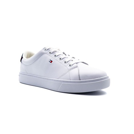 Sneakers Donna WHITE/RWB TOMMY HILFIGER Pelle