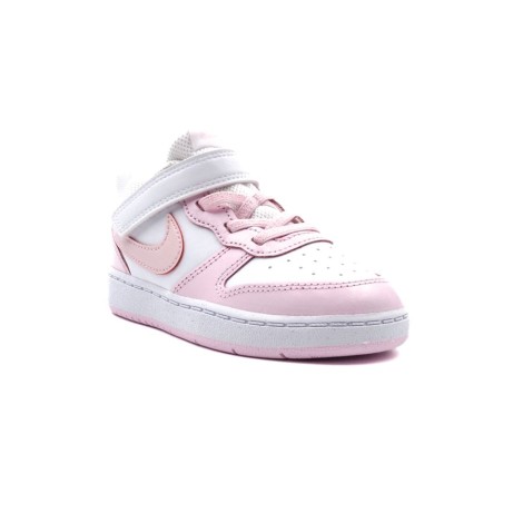 Sneakers Bambino WHITE PINK NIKE Pelle