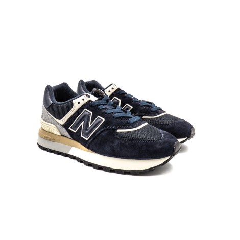 Sneakers Unisex Blue navy NEW BALANCE Pelle