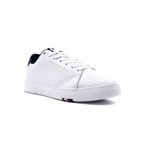 Sneakers Uomo White TOMMY HILFIGER Pelle