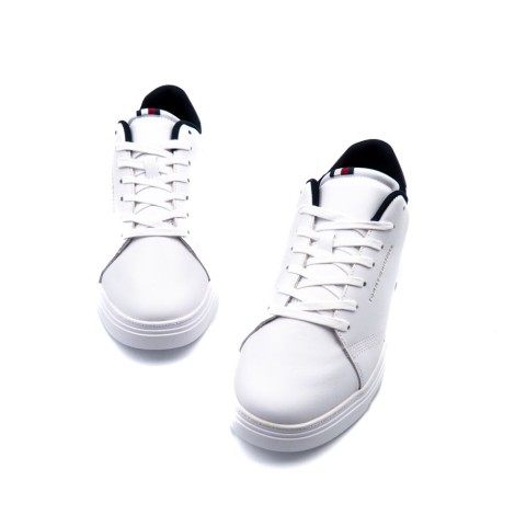 Sneakers Uomo White TOMMY HILFIGER Pelle