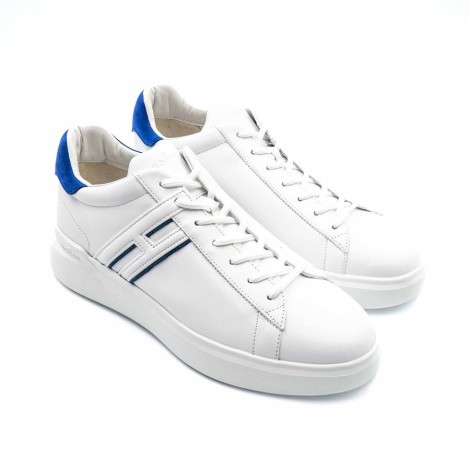 Sneakers Uomo BIANCO-BLUETTE HOGAN     Pelle