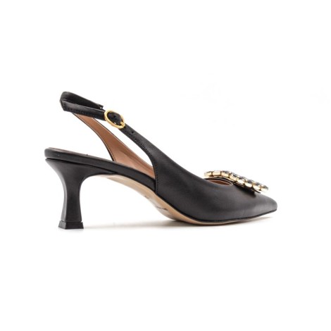 Scarpa Donna Nero TRE EMME Pelle