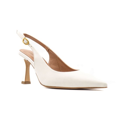 Scarpa Donna Latte TRE EMME Pelle