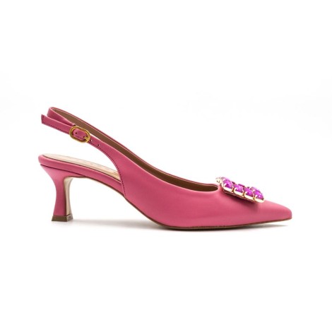 Scarpa Donna Fuxia TRE EMME Pelle