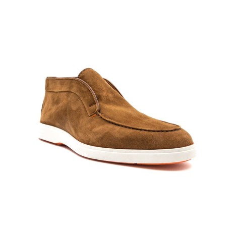 Scarpa Uomo Brown SANTONI Pelle