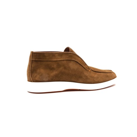 Scarpa Uomo Brown SANTONI Pelle