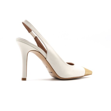 Scarpa Donna Latte TRE EMME Pelle