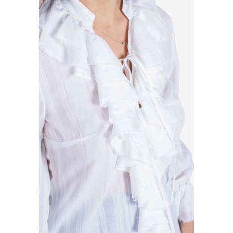 DONDUP Camicia slim in mussola