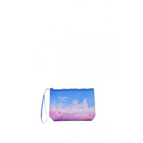 POCHETTE IN SCUBA CON STAMPA TIE DYEenbsp;